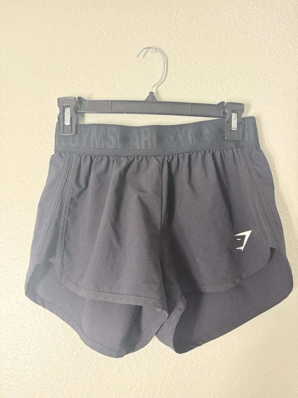 Gymshark Womenās XS Black Training And Running Shorts